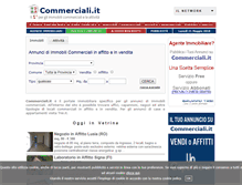 Tablet Screenshot of commerciali.it